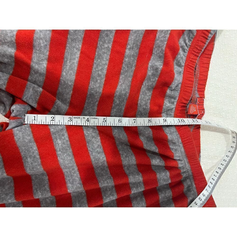 Target Red and Gray Striped Pajama Pants size Large - Picture 8 of 9